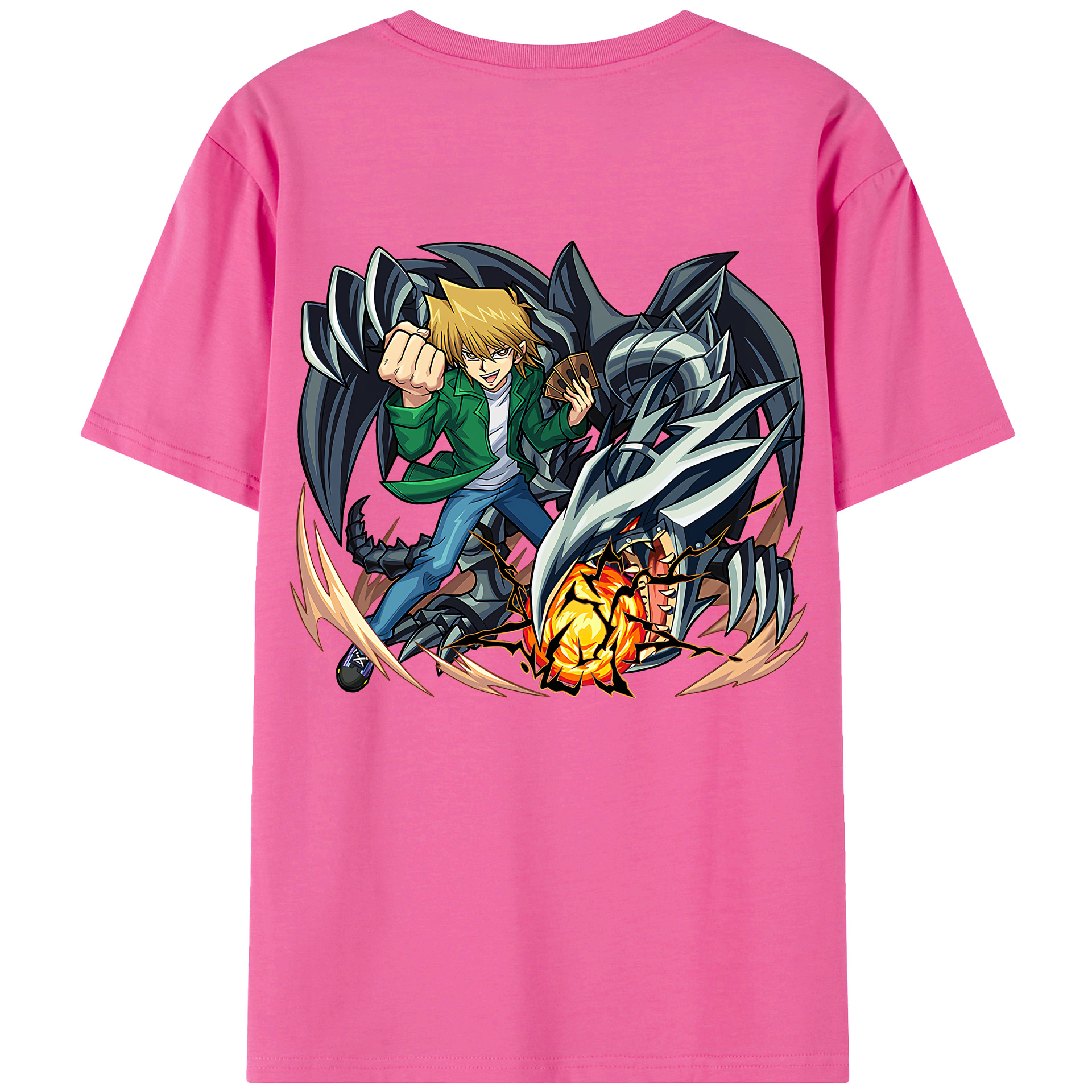 （画像用） 遊☆戯☆王 Yu-Gi-Oh! レディース半袖Tシャツ(バックプリント)